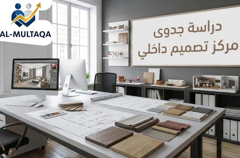 دراسة جدوى مركز تصميم داخلي في حي الربيع