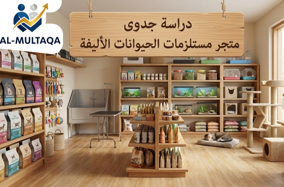 اعداد دراسة جدوى متجر مستلزمات الحيوانات الأليفة في حي الندى