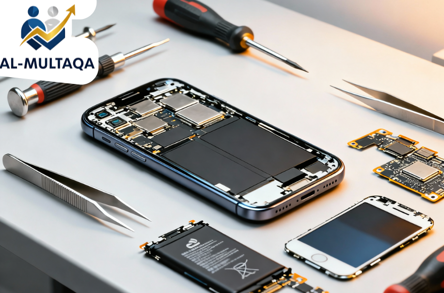 دراسة جدوى مركز صيانة جوالات في حي المونسية