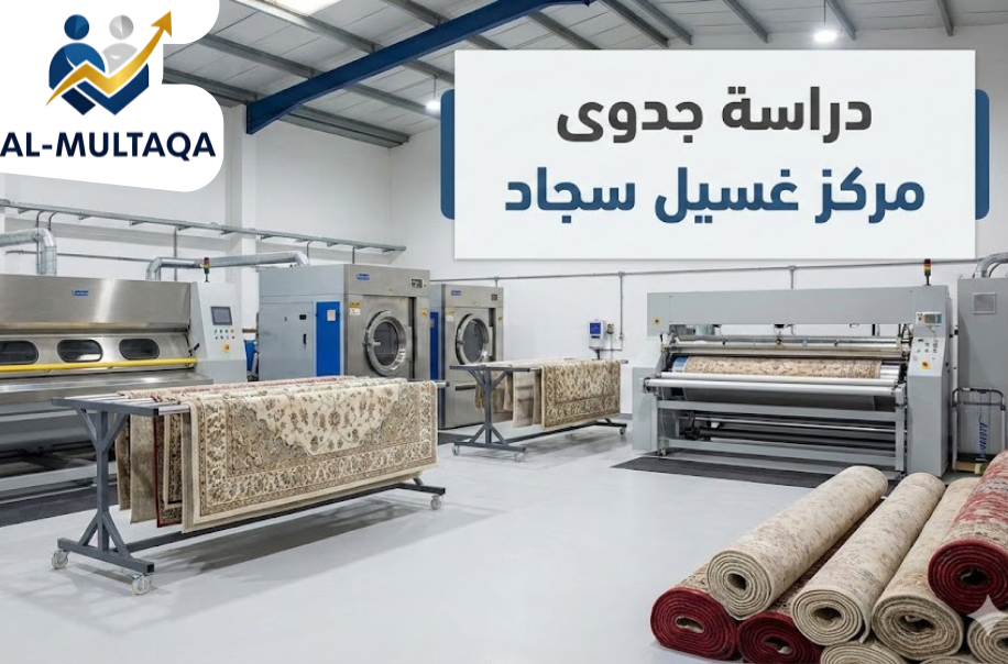 اعداد دراسة جدوى مركز غسيل سجاد في حي السويدي