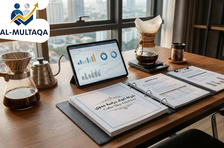 شركة دراسة جدوى متجر قهوة في حي السليمانية