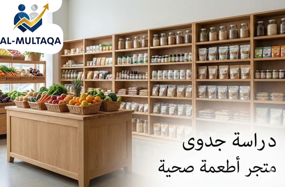 دراسة جدوى متجر أطعمة صحية في حي الروضة
