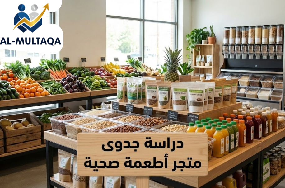 شركة دراسة جدوى متجر أطعمة صحية في حي الروضة