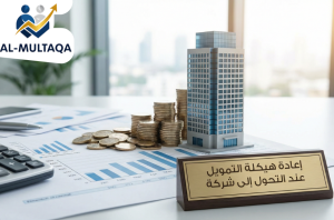 شركة إعادة هيكلة التمويل عند التحول إلى شركة في حي الربوة