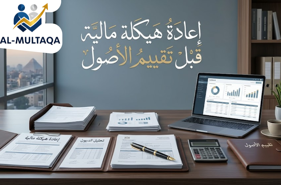 شركة إعادة هيكلة مالية قبل تقييم الأصول في حي الجزيرة